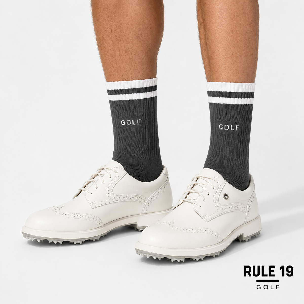 "GOLF" Crew Socks