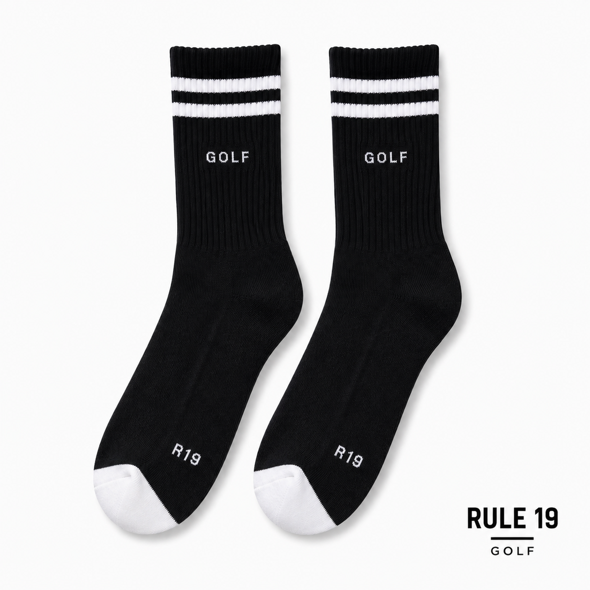 "GOLF" Crew Socks