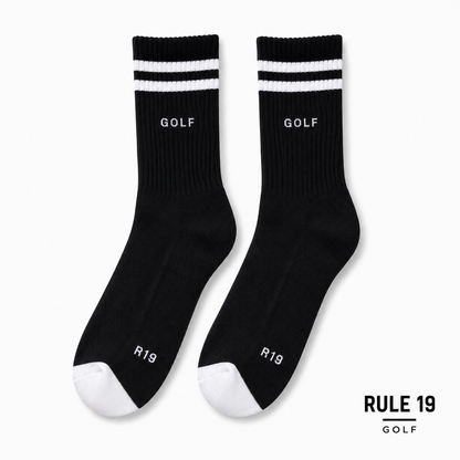 "GOLF" Crew Socks