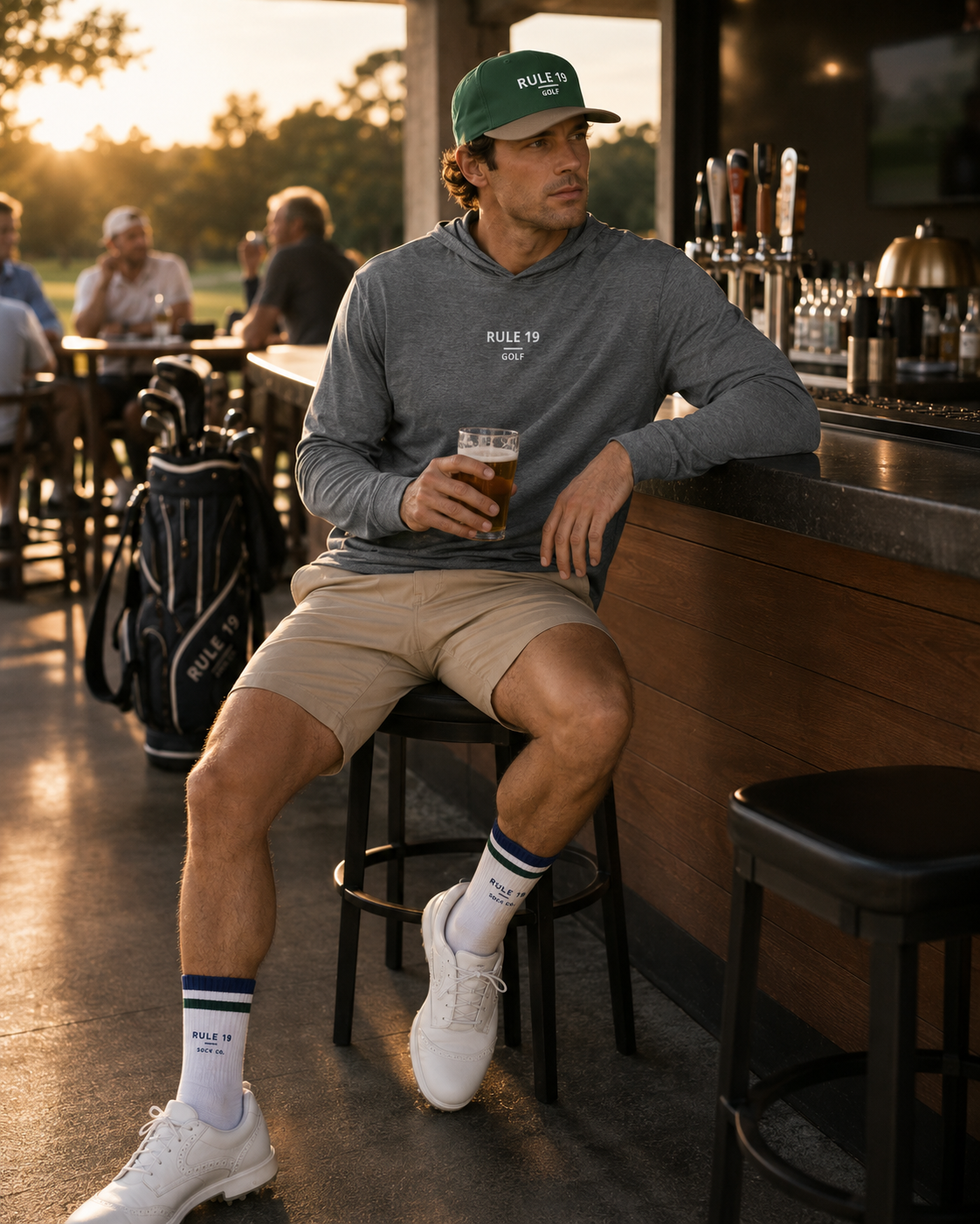 RULE 19 Hooded Long-Sleeve