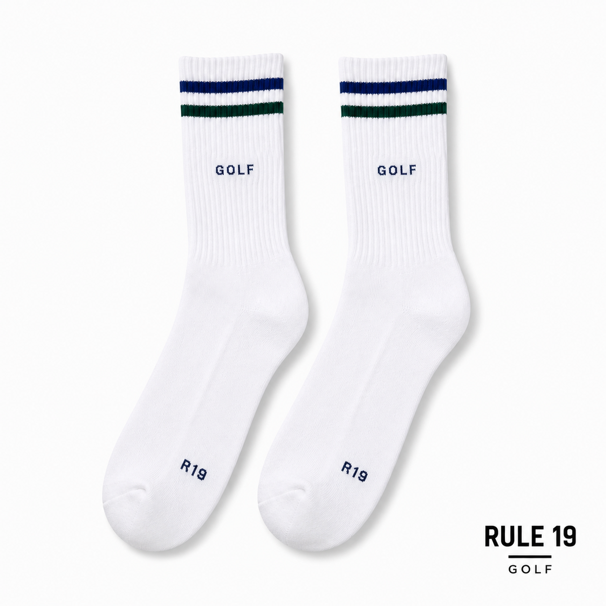"GOLF" Crew Socks