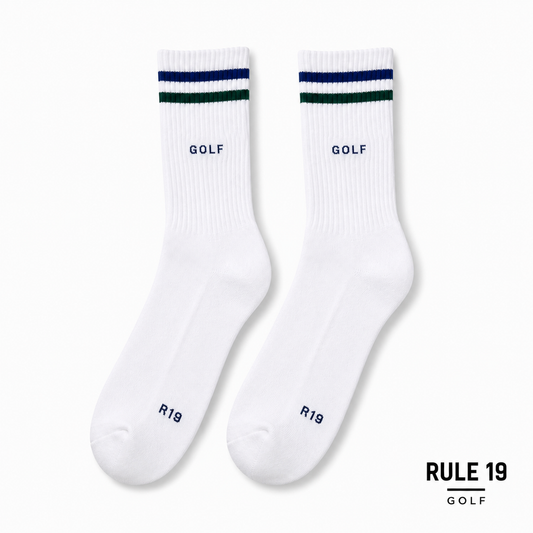 "GOLF" Crew Socks